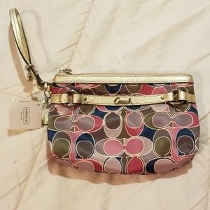 NWT Coach wristlet